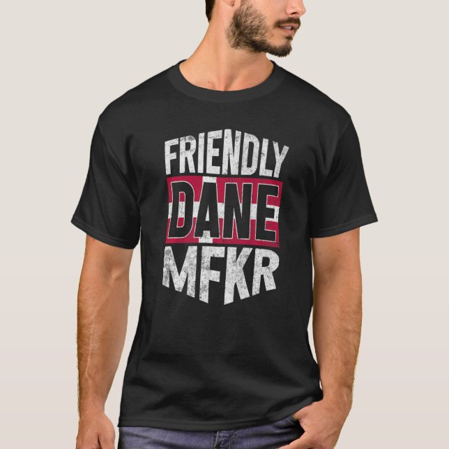 Dänemark Flaggenstolz Dänemark Männer und Frauen 1 T-Shirt (Vorderseite)