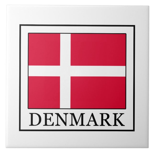 Dänemark Fliese (Vorderseite)
