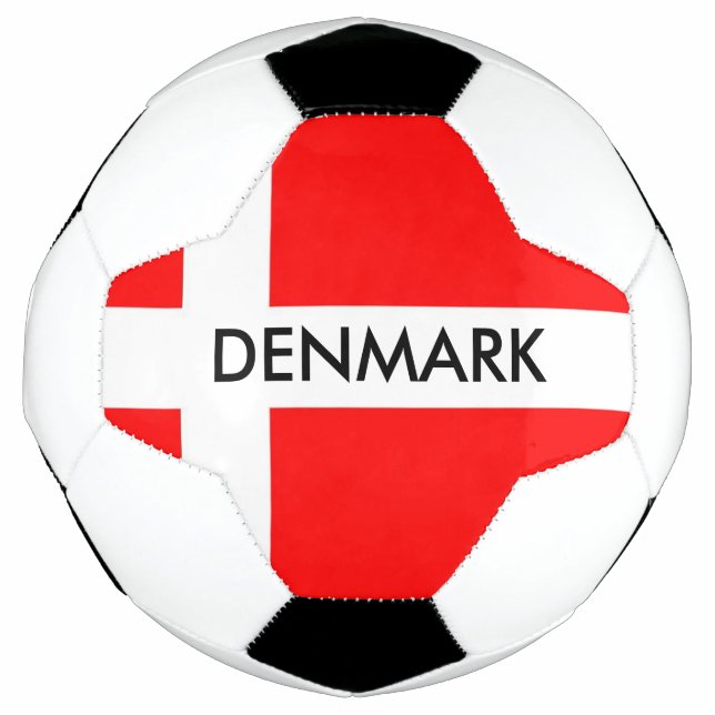 Dänemark Fußball Ball! (Vorderseite)
