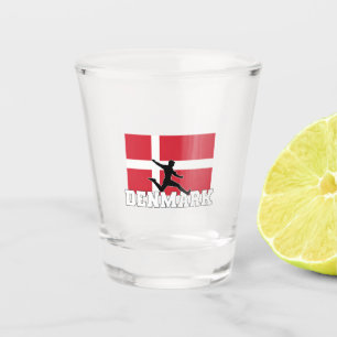 Dänemark Fußball Fußballnationalmannschaft Shootgl Schnapsglas