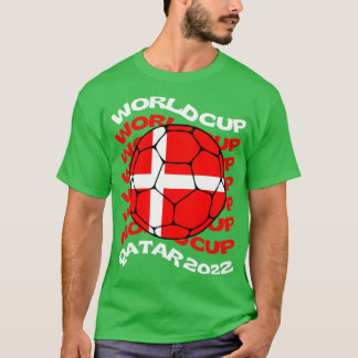 Dänemark Fußball T-Shirt