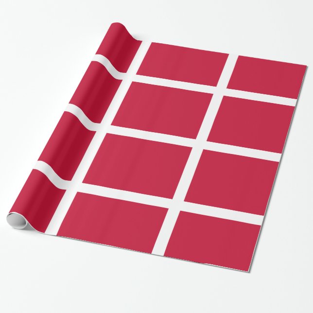 Dänemark Geschenkpapier (Ungerollt)