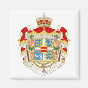 Dänemark Großwappen Magnet