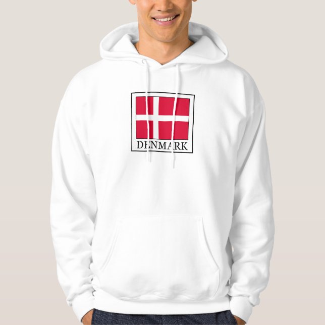 Dänemark Hoodie (Vorderseite)