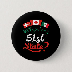 Dänemark Kanada Mexiko Flaggen werden Sie meine 51 Button