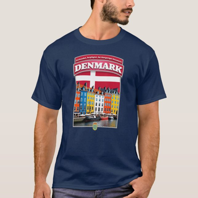 Dänemark Kopenhagen T-Shirt (Vorderseite)