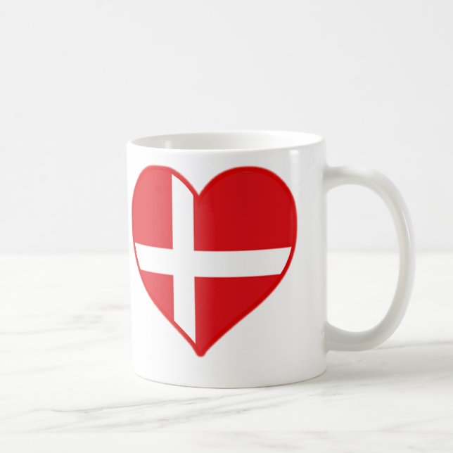 Dänemark Liebe Tasse (Rechts)