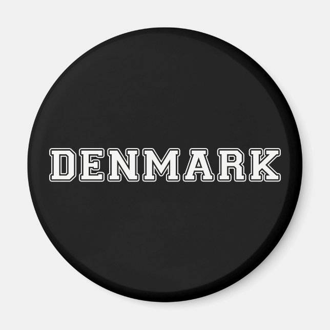 Dänemark Magnet (Vorne)