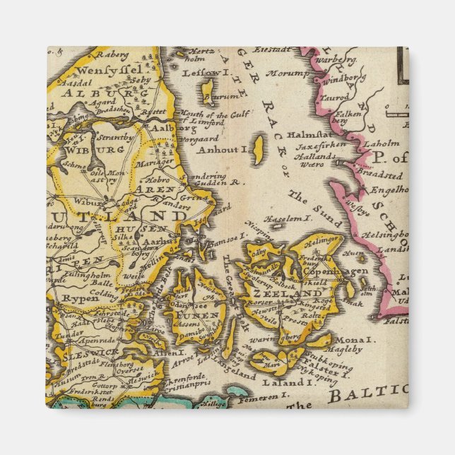 Dänemark Magnet (Vorne)