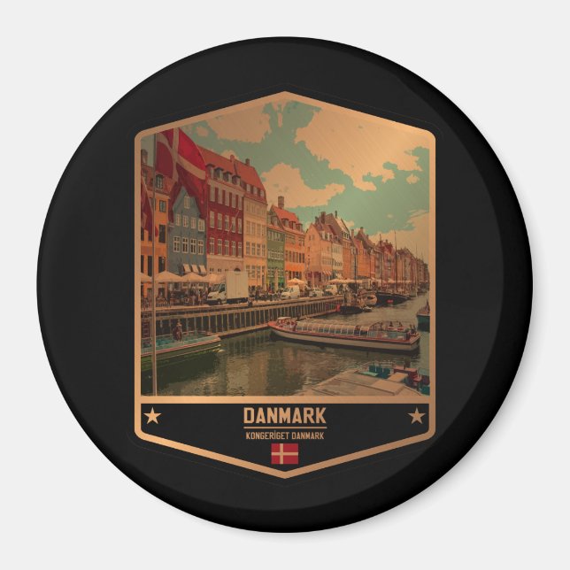  Dänemark Magnet (Vorne)
