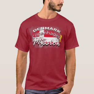 Dänemark Mission Kopenhagen Mormon LDS T-Shirt