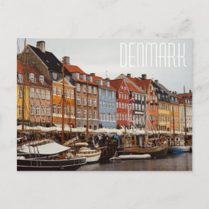 Dänemark, Nyhavn Street Postcard Postkarte