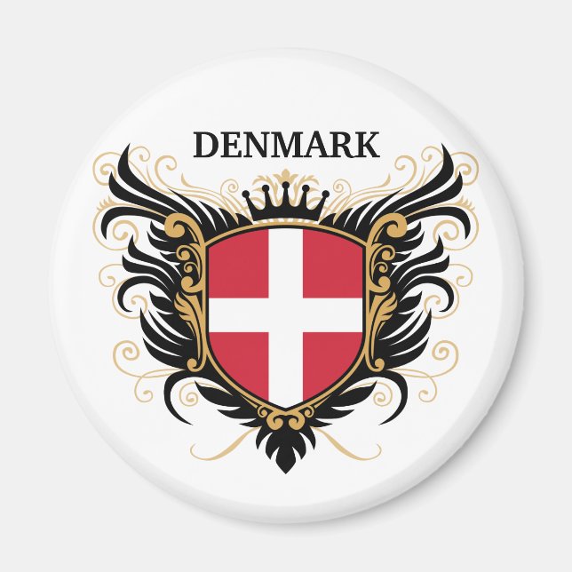 Dänemark [personalisieren] magnet (Vorne)