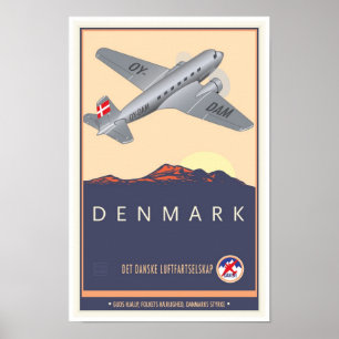 Dänemark Poster
