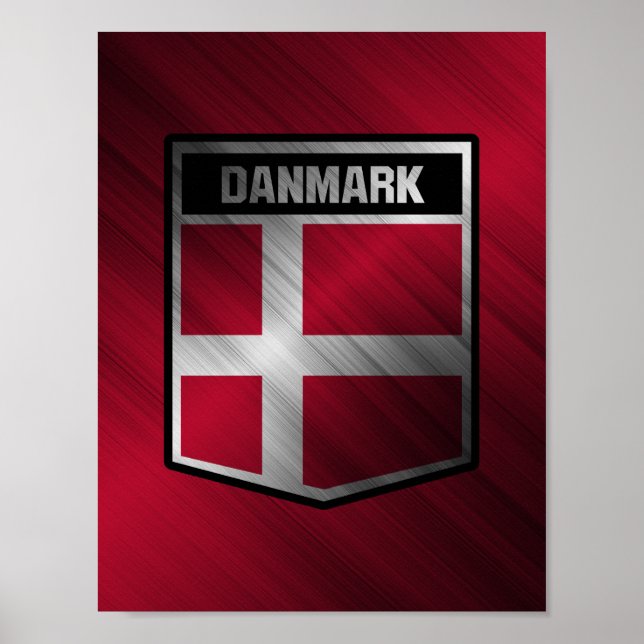 Dänemark Poster (Vorne)