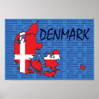 Dänemark Poster