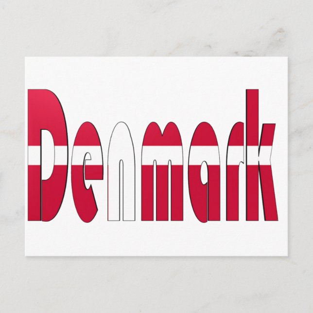 Dänemark Postkarte (Vorderseite)