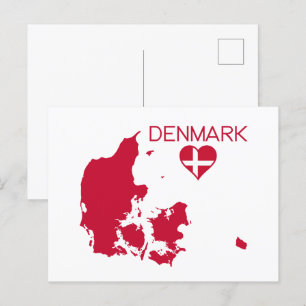 Dänemark Postkarte