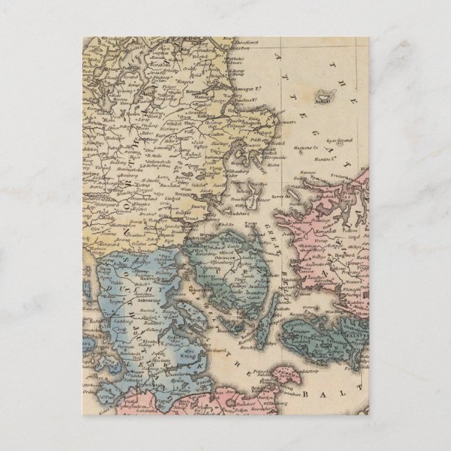 Dänemark Postkarte (Vorderseite)