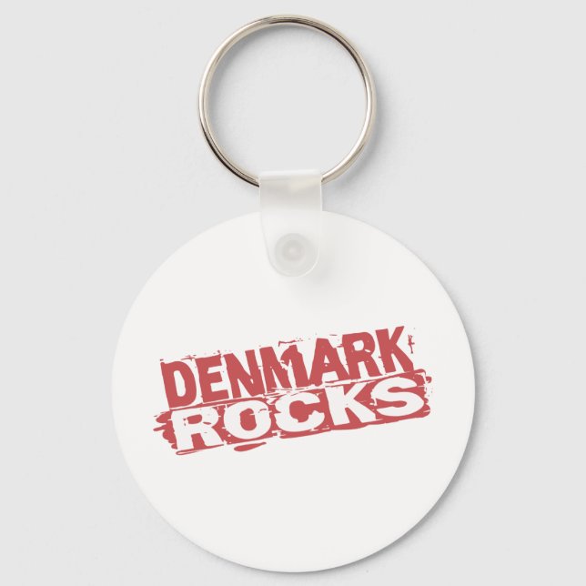 Dänemark Rocks Schlüsselanhänger (Vorderseite)