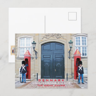 Dänemark Royal Guard Postcard! Postkarte