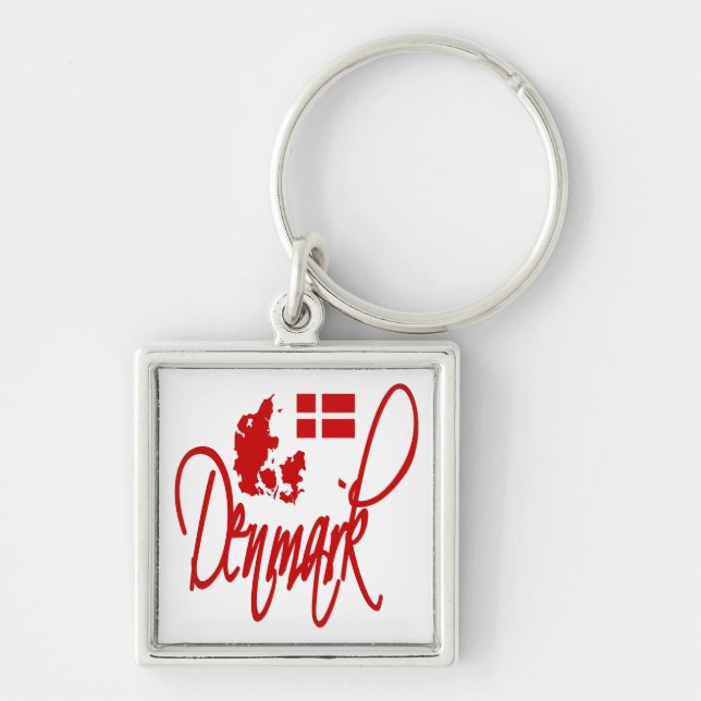 Dänemark Schlüsselanhänger (Vorne)