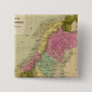 Dänemark, Schweden und Norwegen Button