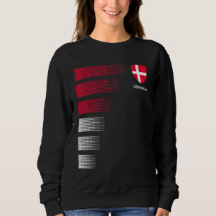 Dänemark Soccer Jersey Sweatshirt