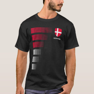 Dänemark Soccer Jersey T-Shirt
