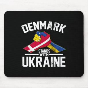 Dänemark steht hinter der Ukraine Ukrainische Däni Mousepad