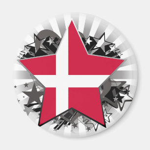 Dänemark-Stern Magnet
