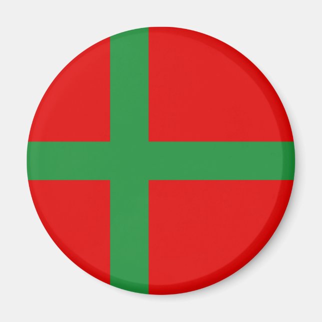 Dänemark - Symbol für die Region Bornholm Magnet (Vorne)