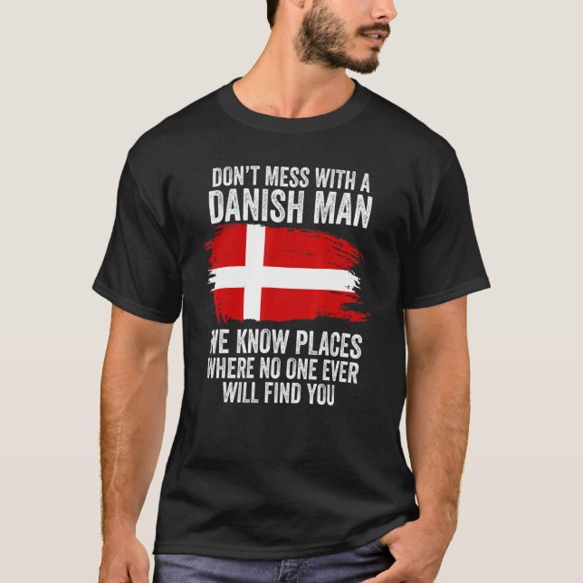 Dänemark T-Shirt (Vorderseite)