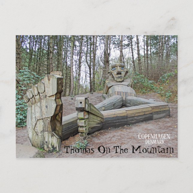 Dänemark, Thomas On The Mountain Postcard! Postkarte (Vorderseite)