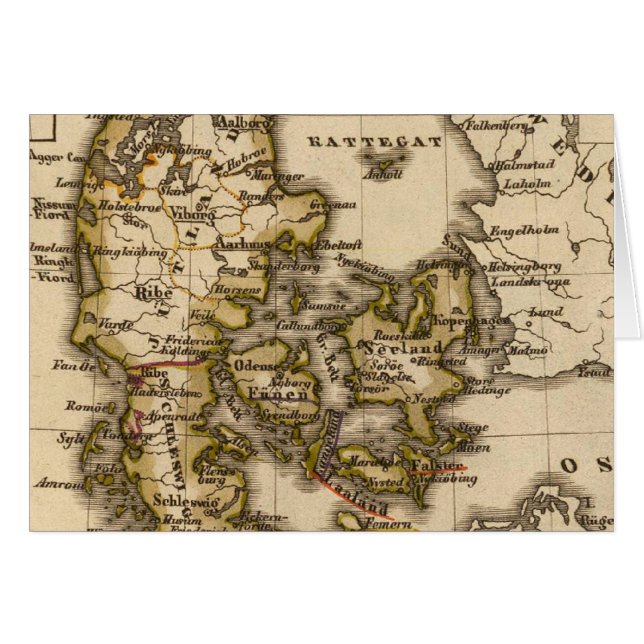 Dänemark und Island 2 (Vorderseite (Horizontal))