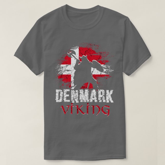 Dänemark Viking Warrior T-Shirt (Design vorne)