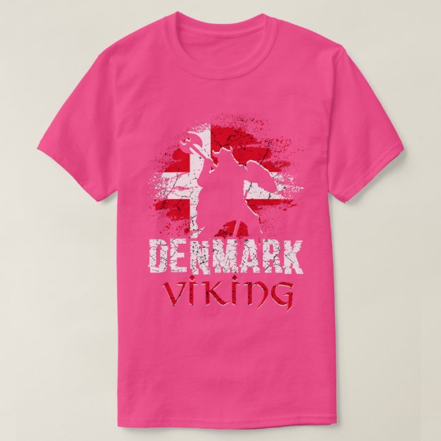 Dänemark Viking Warrior T-Shirt (Design vorne)
