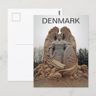 Dänemark Walküre Postkarte! Postkarte