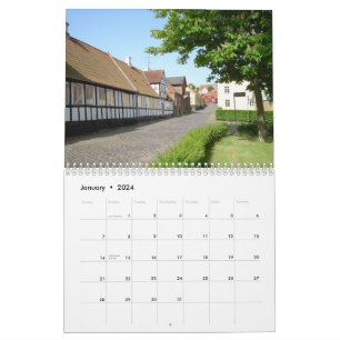 Dänemark Wall Calendar Kalender
