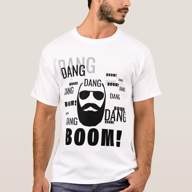 DANG BOOM Cloud T-Shirt (Vorderseite)