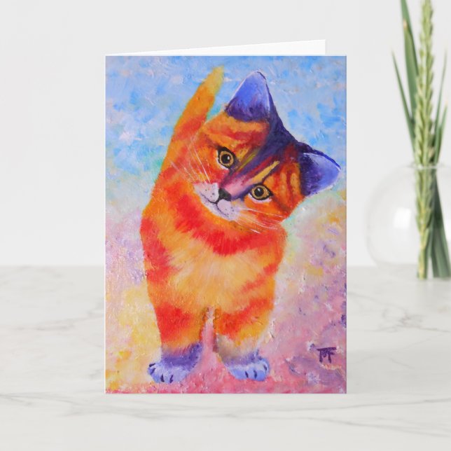 Dang! Grußkarte Karte (Vorderseite)