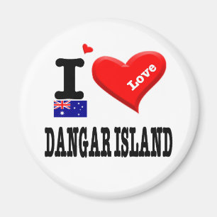DANGAR-INSEL - I-Liebe Magnet