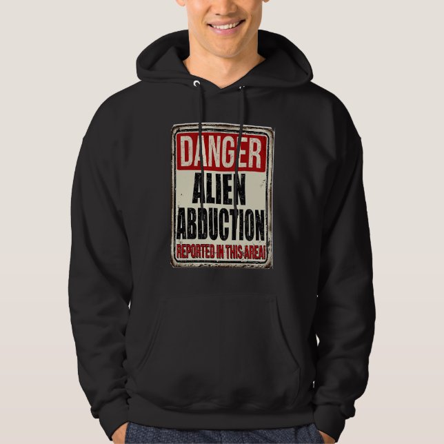 Danger Aliens Graphic Hoodie (Vorderseite)