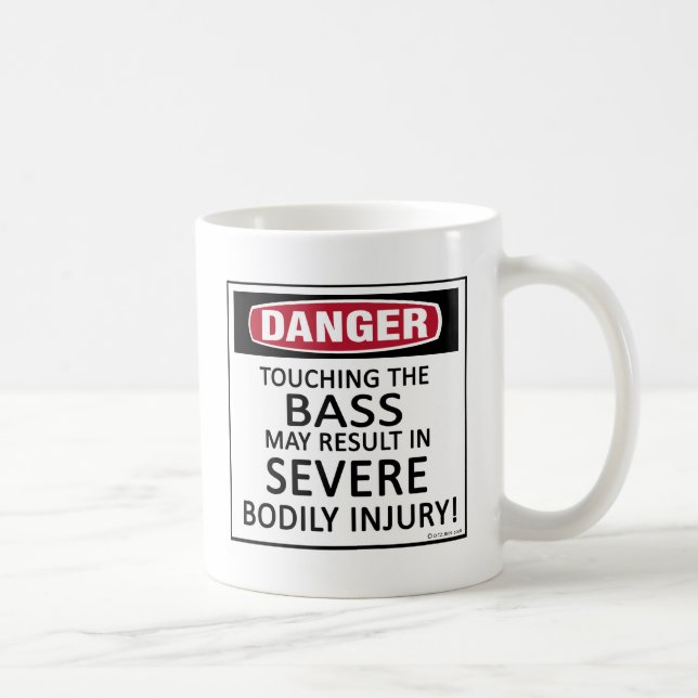 Danger Bass Kaffeetasse (Rechts)