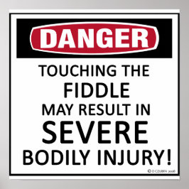 Danger Fiddle Poster