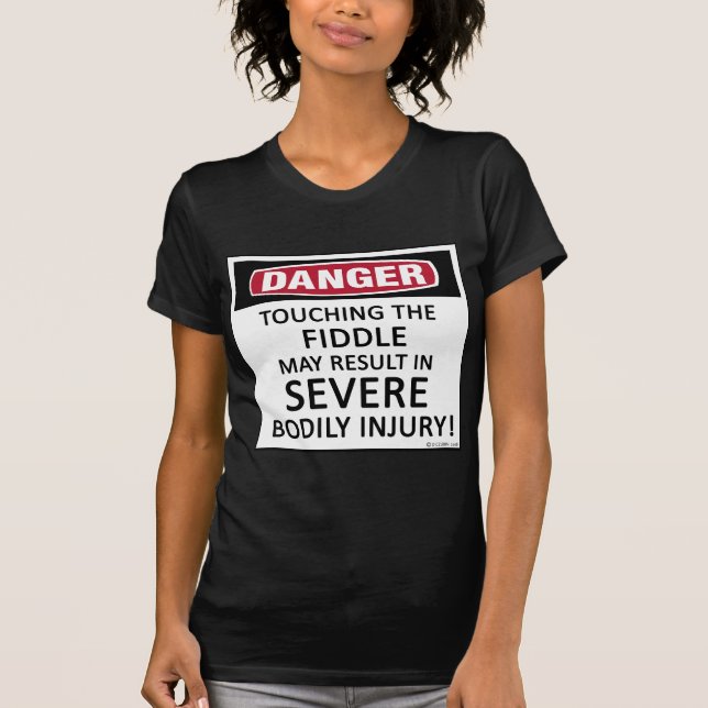 Danger Fiddle T-Shirt (Vorderseite)