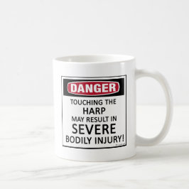 Danger Harp Kaffeetasse