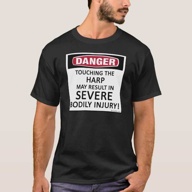 Danger Harp T-Shirt (Vorderseite)