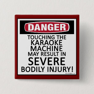Danger Karaoke Button
