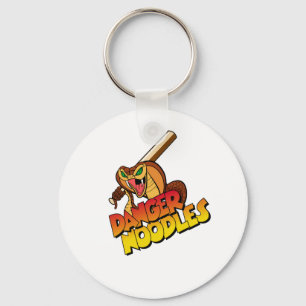 Danger Noodles Softball Bag Keychain Schlüsselanhänger